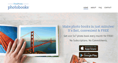 Desktop Screenshot of freephotobooksapp.com